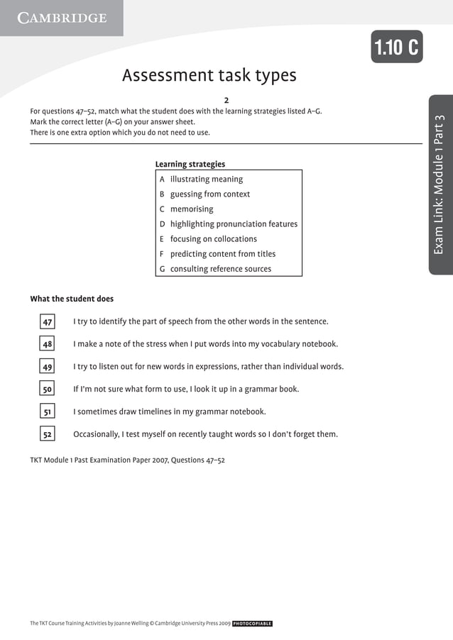 The Tkt Course Training Activities Pdfdrive Pdf