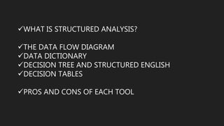 The_Tools_of_Structured_Analysis | PPTX