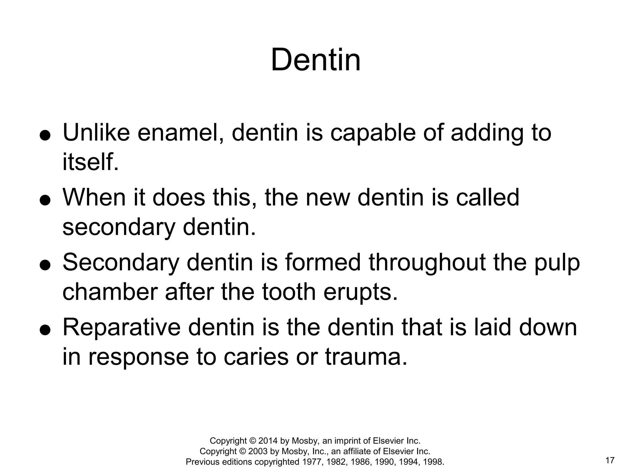 Nomenclature: The tooth functions and terms | PPTX