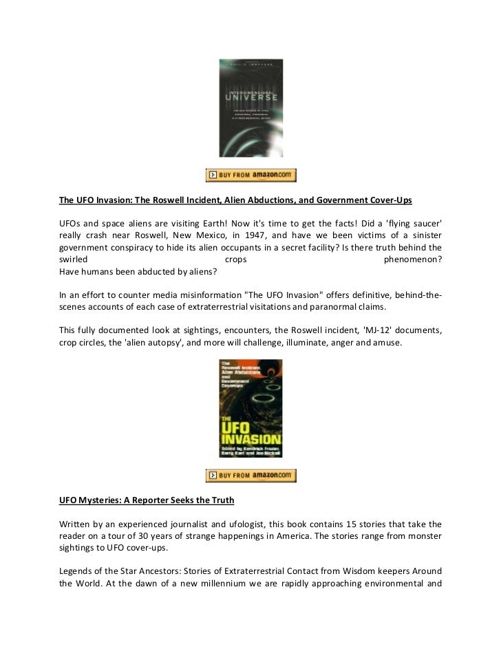 The top 10 best selling ufo books reviewed