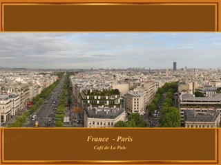 France  - Paris   Café de La Paix 