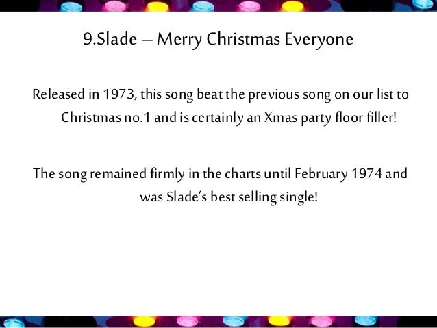The Top 10 Christmas Songs