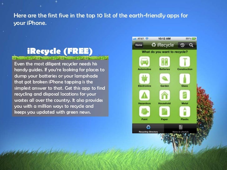 The Top 10 iPhone Apps That Will Turn Your Tapping Thumb Green (Part One)