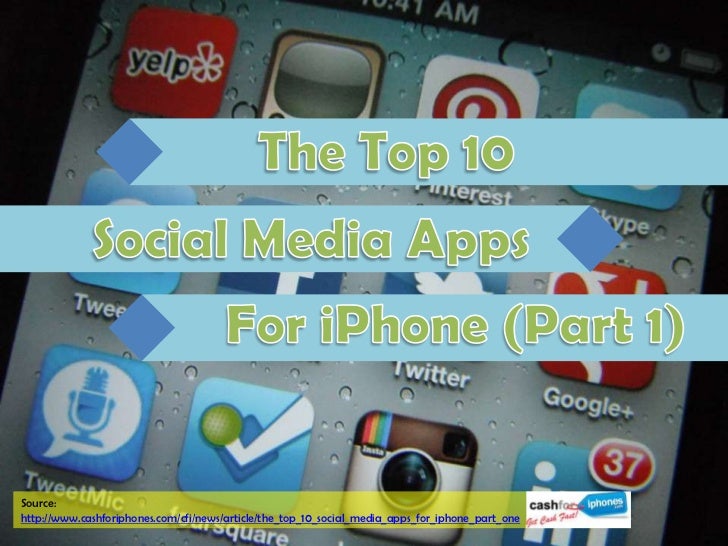 The Top 10 Social Media Apps for iPhone (Part One)