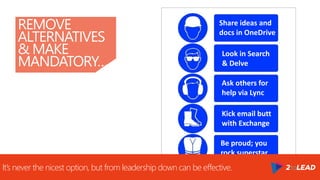 The Top 10 Ways To Improve Office 365 & SharePoint Adoption - Collab365 ...