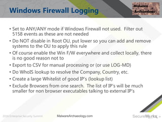 The top 10 windows logs event id's used v1.0 | PDF