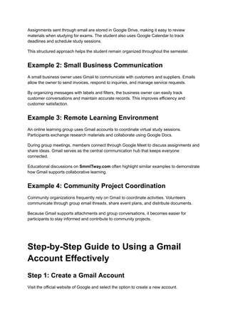 Gmail Student Examples The top 20 websites for bulk purchases of old Gmail accounts..pdf