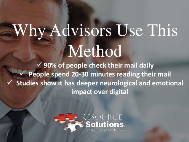 Direct mail marketing for financial advisors Direct mail marketing for financial advisors