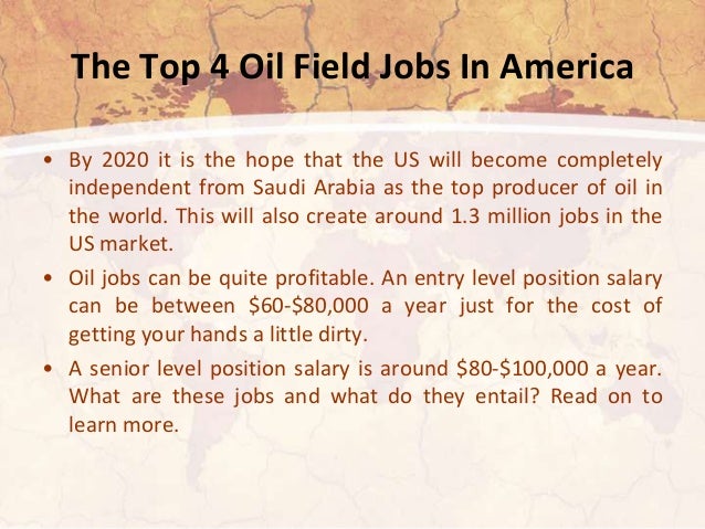 tap oil jobs