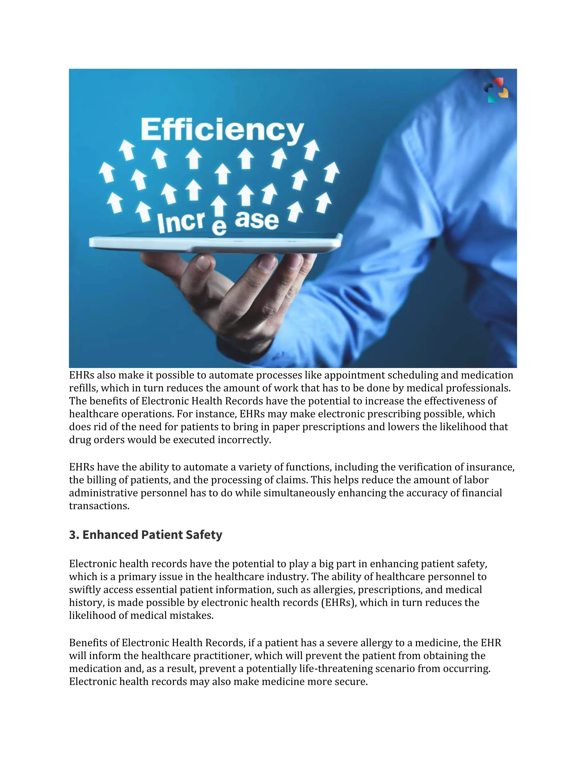 Top 5 Benefits of Electronic Health Records | The Lifesciences Magazine ...