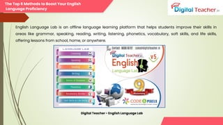 The Top 6 Methods to Boost Your English Language Proficiency | PDF