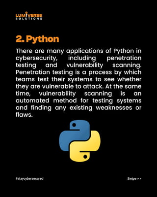 Most Popular Programming Languages | Top Programming Languages - 2023 | PDF