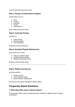 The Top 9 Educational Reasons to Value Old Gmail PVA Accounts for ...