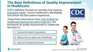 The Top Five Essentials for Quality Improvement in Healthcare | PPTX