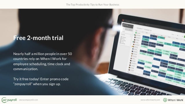 Wheniwork coupon code