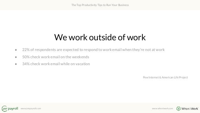 The Top Productivity Tips to Run Your Business The Top Productivity Tips to Run Your Business