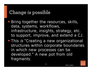 §  Bring together the resources, skills,
data, systems, workflows,
infrastructure, insights, strategy, etc.
to support, i...