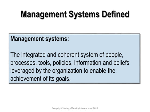The Total Strategy Execution Platform PPT