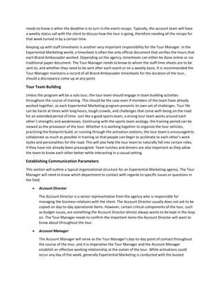 The tour manager handbook | PDF