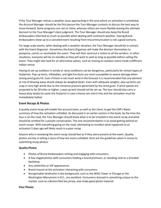 Tour Manager Example The tour manager handbook | PDF