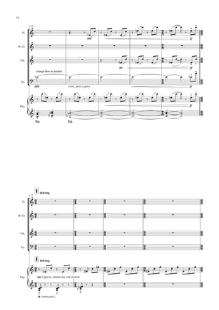 112
























Fl.
B. Cl.
Vln.
Vc.
Pno.


   
ppp


 


 

  


 

 

 
 
ff

 

     
    
pp


  

  
  

 
 
ff





ppp
change bow as needed

 
cresc. poco a poco
    
ff





 


  




  

 


 

 


 

 

 
 
ff

 








 















 


 


 


 














I
I
driving
driving
117
















































Fl.
B. Cl.
Vln.
Vc.
Pno.


    
    
    
    

mp leggiero, simmering with tension
 



  


  


 
 






 


 
 





 


 
 


 
 


 (senza ped.)




  




  






    
14
 
