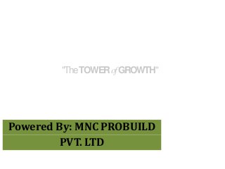 "The TOWER of GROWTH" 
Powered By: MNC PROBUILD PVT. LTD 
 