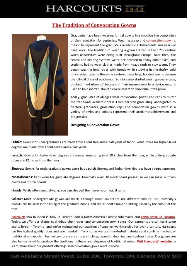 convocation formal dress