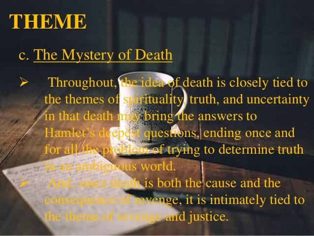 an overview of the most prevalent theme in shakespeare tragedy hamlet Shakespeare was intrigue with the profession of acting and he wrote all his plays of the human condition with one recurring theme - that the world is a stage, that humankind, like actors, make a fleeting and brief appearance on earth/stage to ‘play their part’. an overview of the most prevalent theme in shakespeare tragedy hamlet Shakespeare was intrigue with the profession of acting and he wrote all his plays of the human condition with one recurring theme - that the world is a stage, that humankind, like actors, make a fleeting and brief appearance on earth/stage to ‘play their part’.