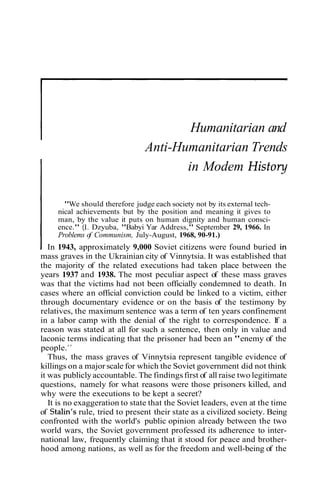 Humanitarian and Anti-Humanitarian Trends in Modern History-3
essary killings and sufferings. The First and the Second Hag...