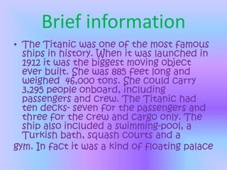 The Tragic Titanic (2)