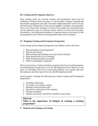 The training process | PDF