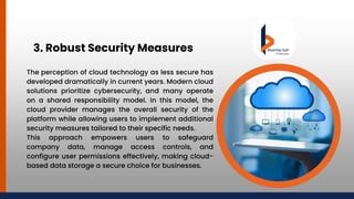 The Role Of Cloud Computing In Remote Work Success Pptx The Role Of Cloud Computing In Remote Work Success Pptx