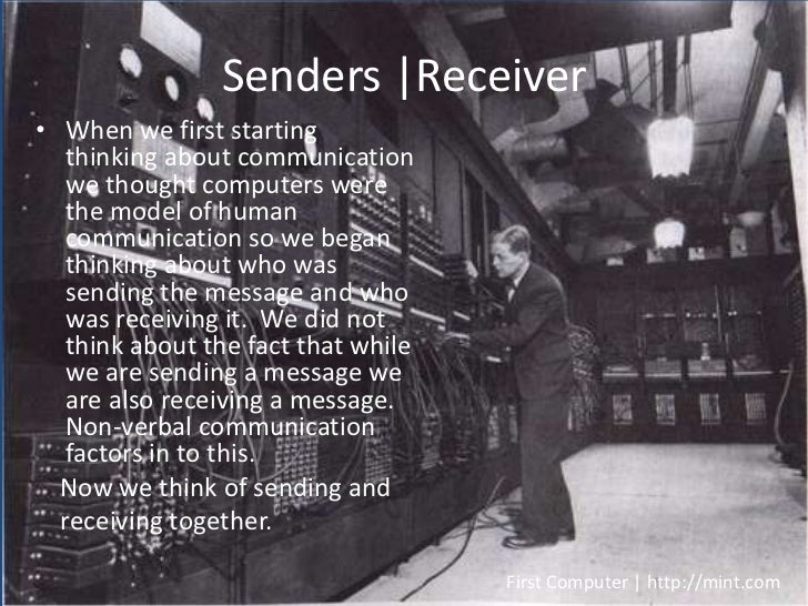 Introducing the Communication Process