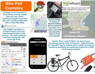 Opencyclemap The Transit Hub | PDF