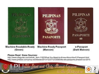 Please Read these Sources:
http://www.ofwguide.com/article_item-1192/What-You-Need-to-Know-About-the-E-Passport.html
http://www.philstar.com/pinoy-worldwide/2013/12/27/1272506/dfa-old-passports-phased-out-2015
 