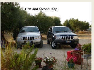 First and second Jeep 
 