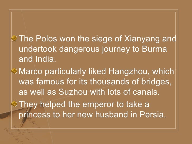 the travels of marco polo sparknotes