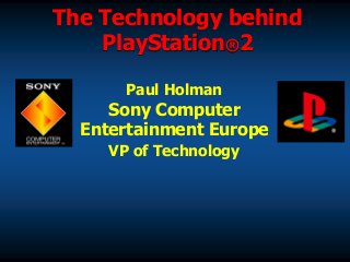 The Technology behind PlayStation 2 | PDF