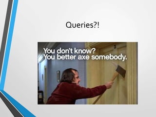 Queries?!