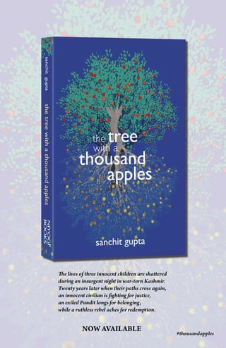 The tree with a thousand apples poster