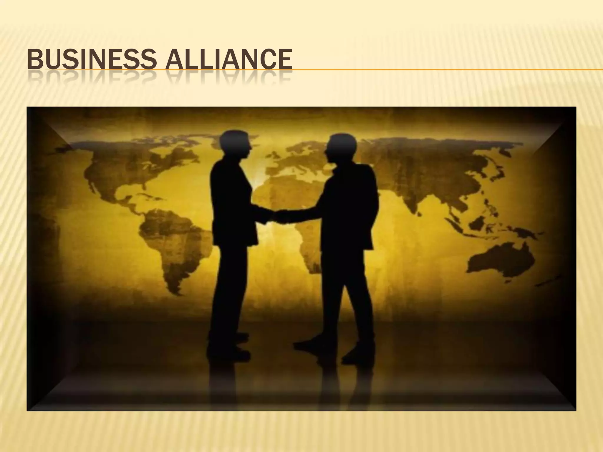 BUSINESS ALLIANCE

 