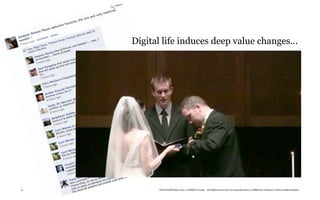 Digital life induces deep value changes...




4         TheTrendWatch.com © FullSIX Group - All rights reserved, no reproduction or diffusion without written authorization
 