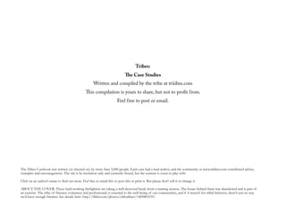 The Tribes Casebook | PPT
