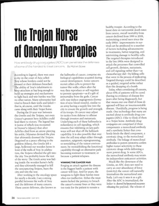 The trojan horse of oncology therapies