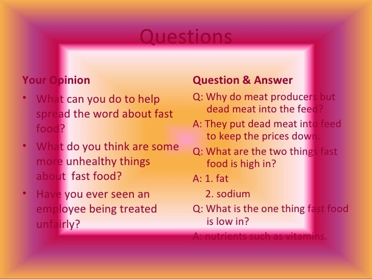 Fast Food Employees Treated Unfairly Fast Food Employees Treated Unfairly