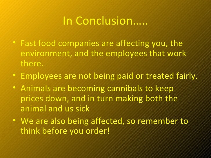 Fast Food Employees Treated Unfairly Fast Food Employees Treated Unfairly