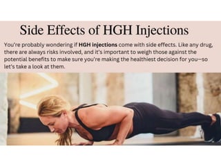 The Truth About HGH Injections and Their Impact on Growth | PPTX