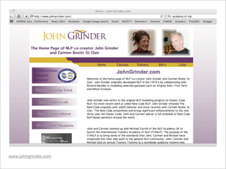 www.johngrinder.com
 