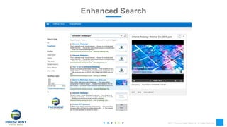 ©2017 Prescient Digital Media Ltd. All Rights Reserved
Enhanced Search
 