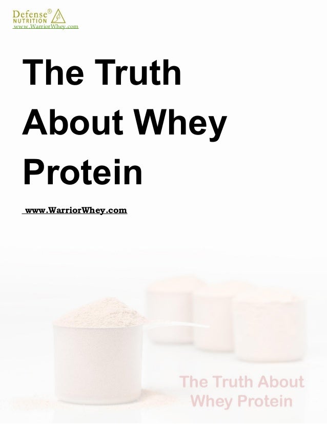 The Truth About Whey Protein